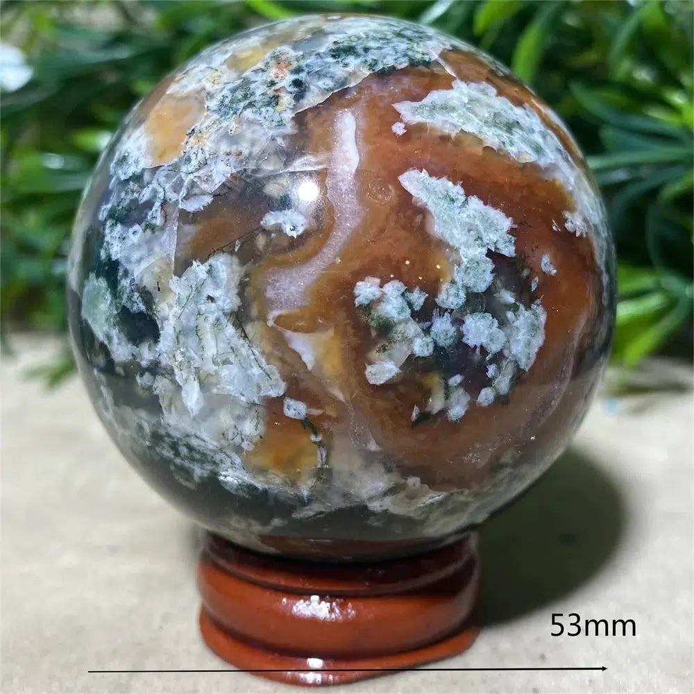 Moss Agate Sphere