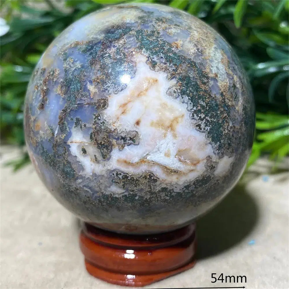 Moss Agate Sphere