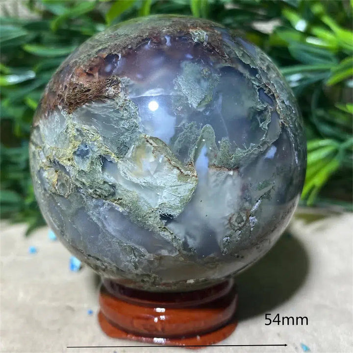 Moss Agate Sphere