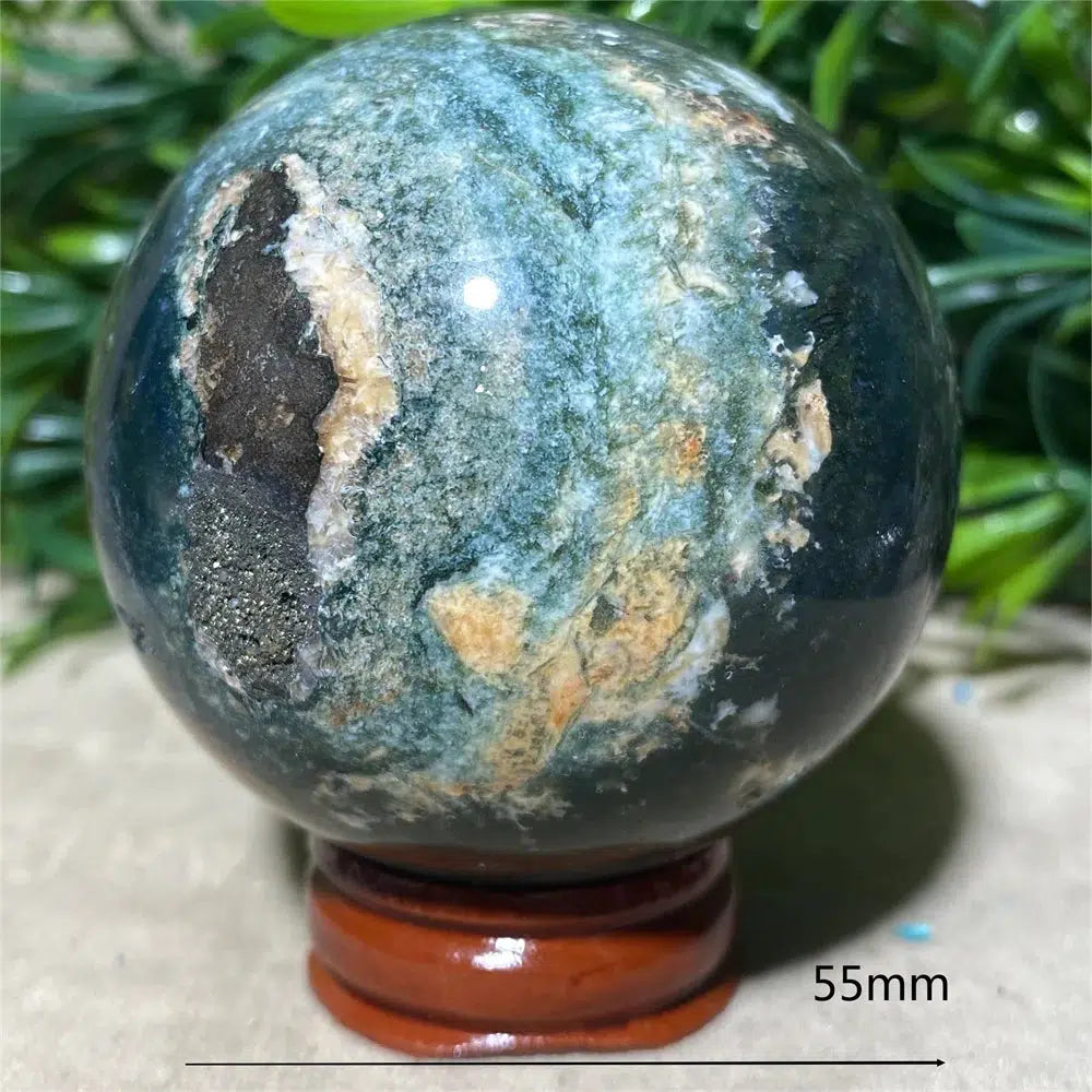 Moss Agate Sphere