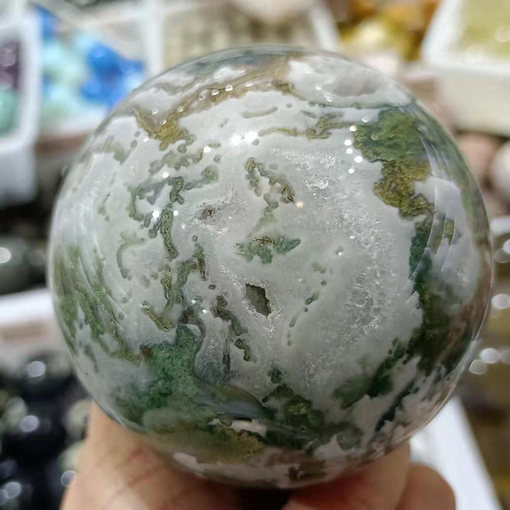 Moss Agate Sphere