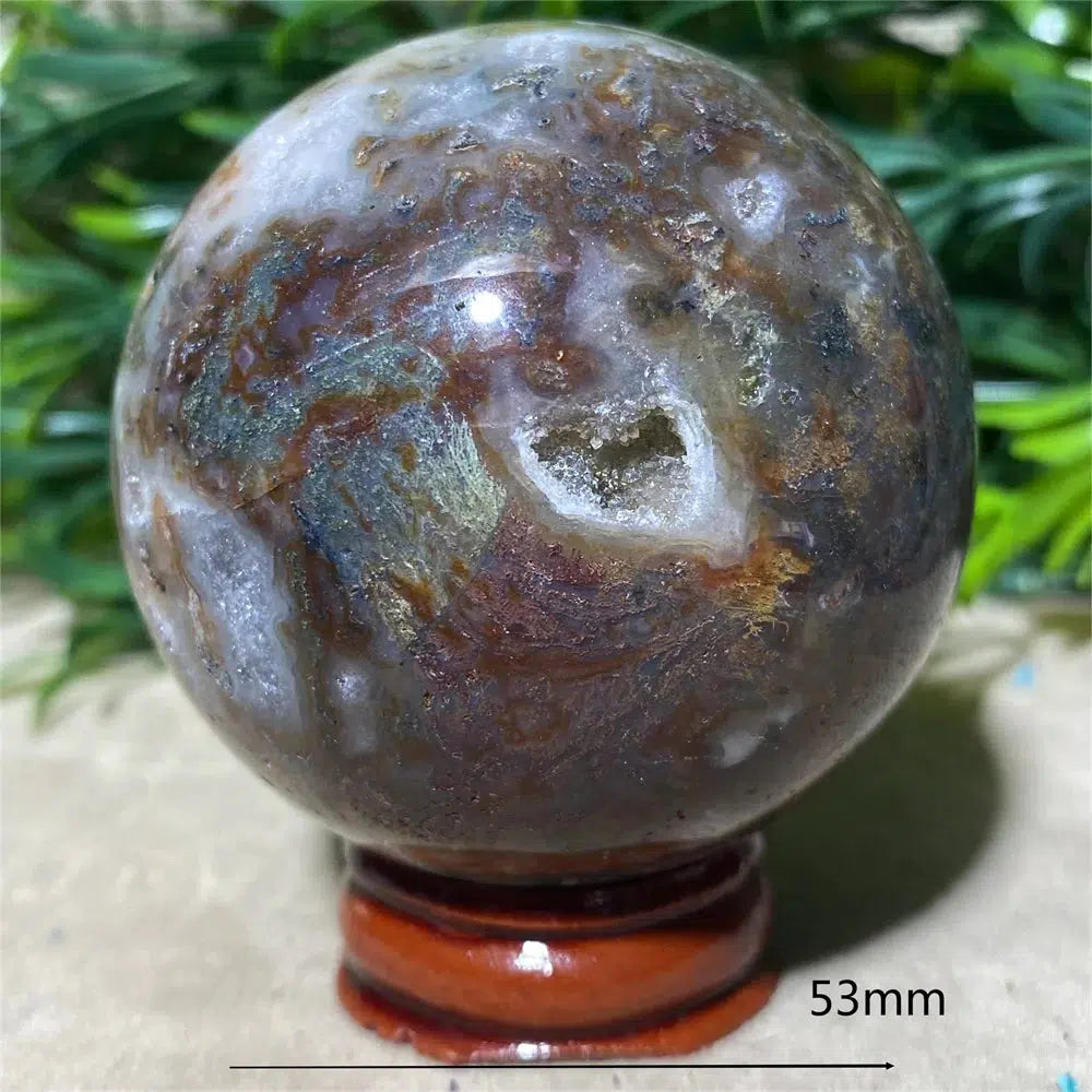 Moss Agate Sphere