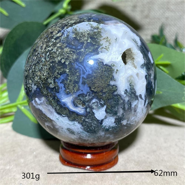 Moss Agate Sphere