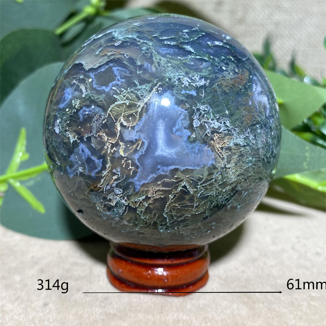 Moss Agate Sphere