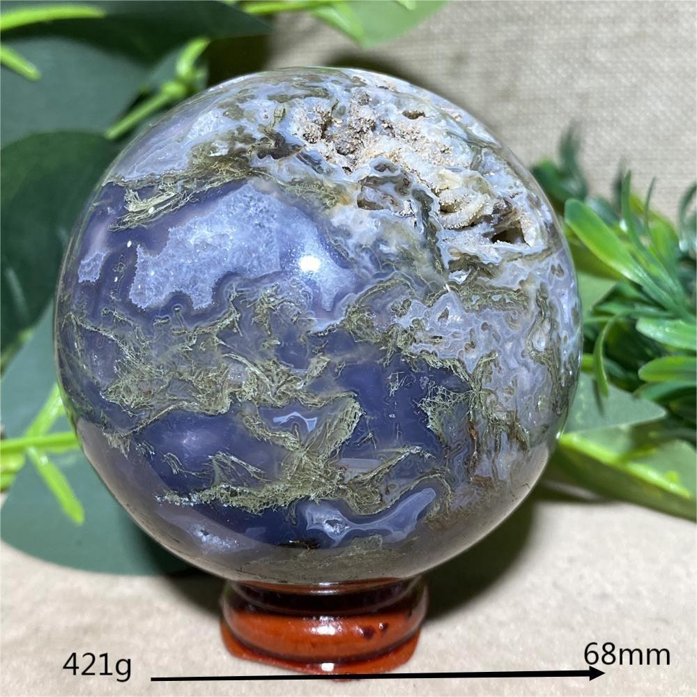 Moss Agate Sphere