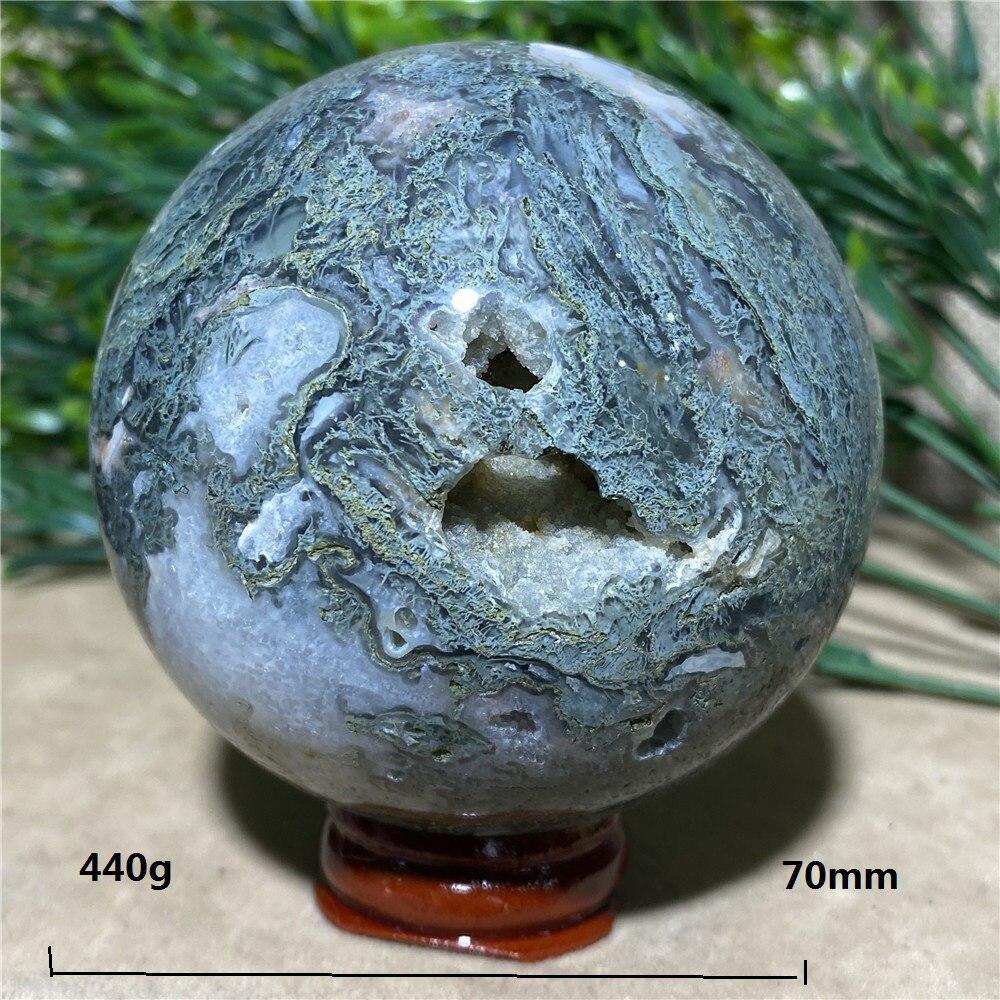 Moss Agate Sphere