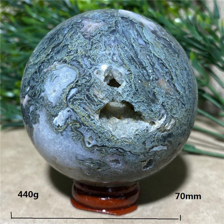 Moss Agate Sphere