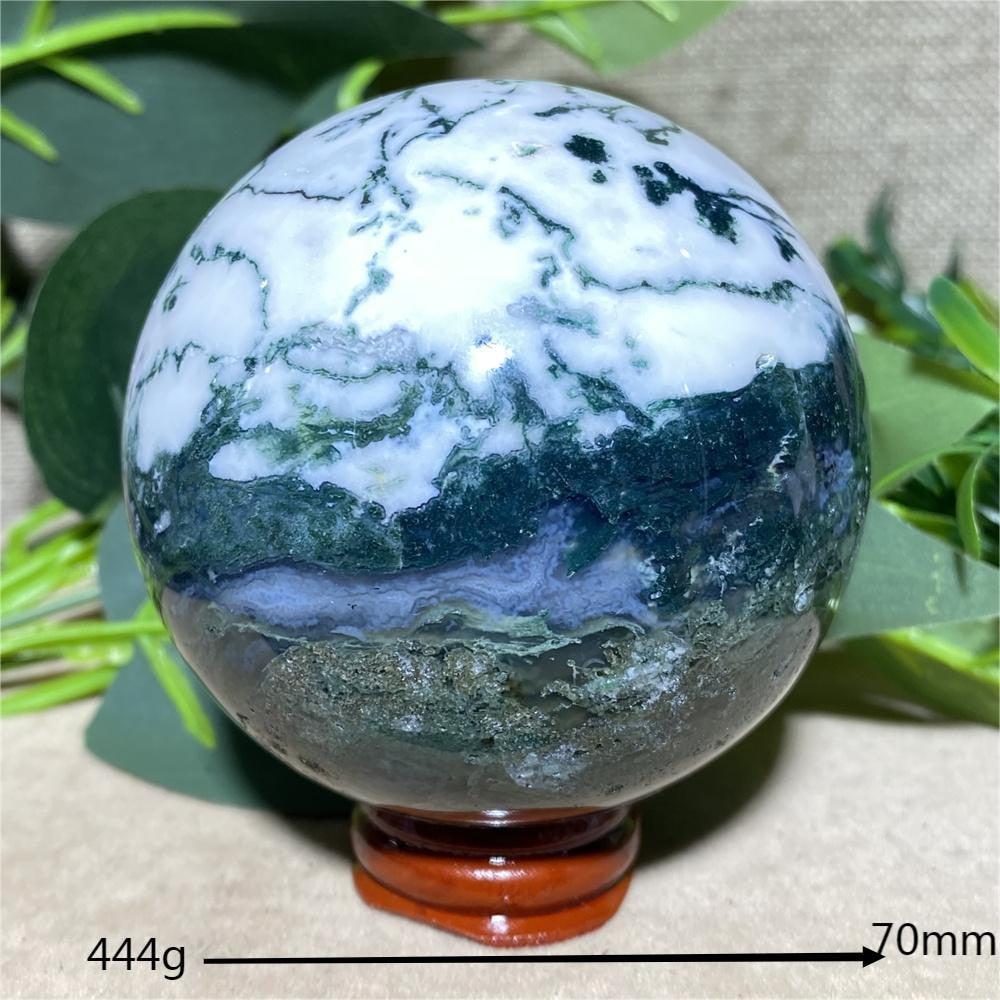 Moss Agate Sphere