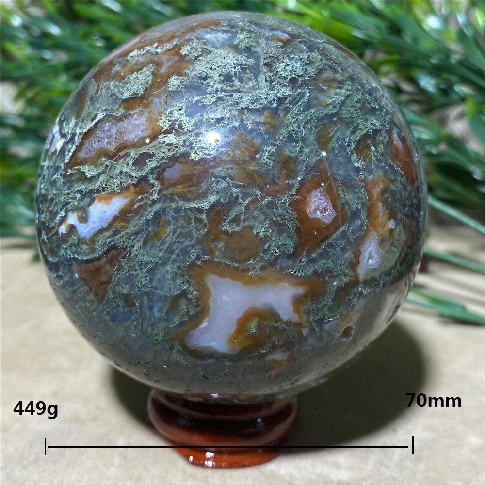 Moss Agate Sphere