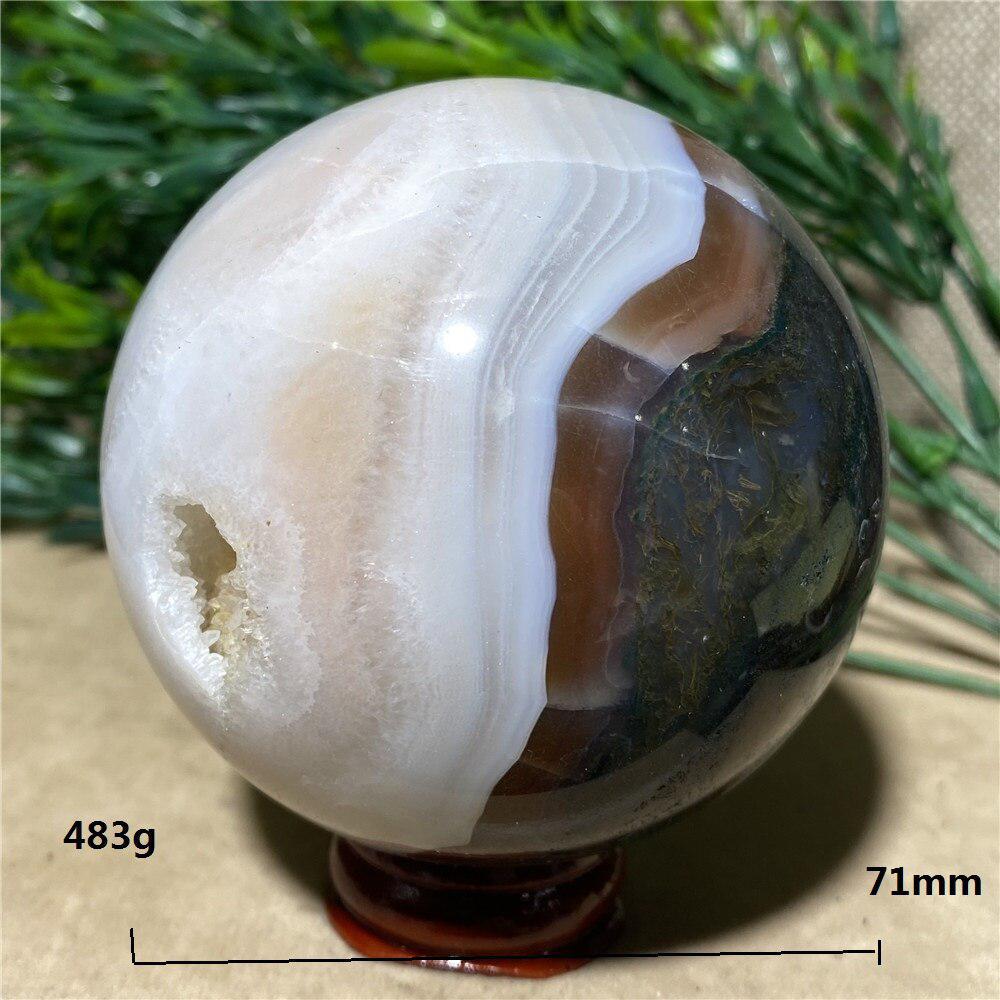 Moss Agate Sphere