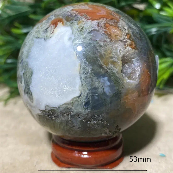 Moss Agate Sphere