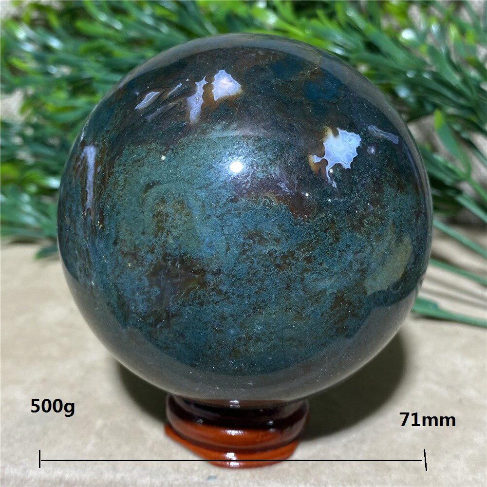 Moss Agate Sphere