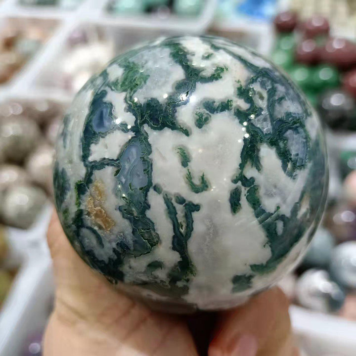 Moss Agate Sphere