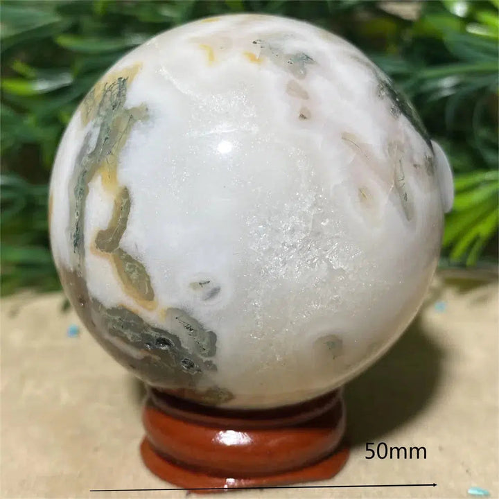 Moss Agate Sphere