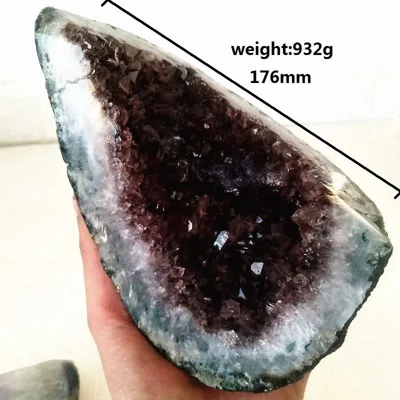 Natural Amethyst Half Portal Slab