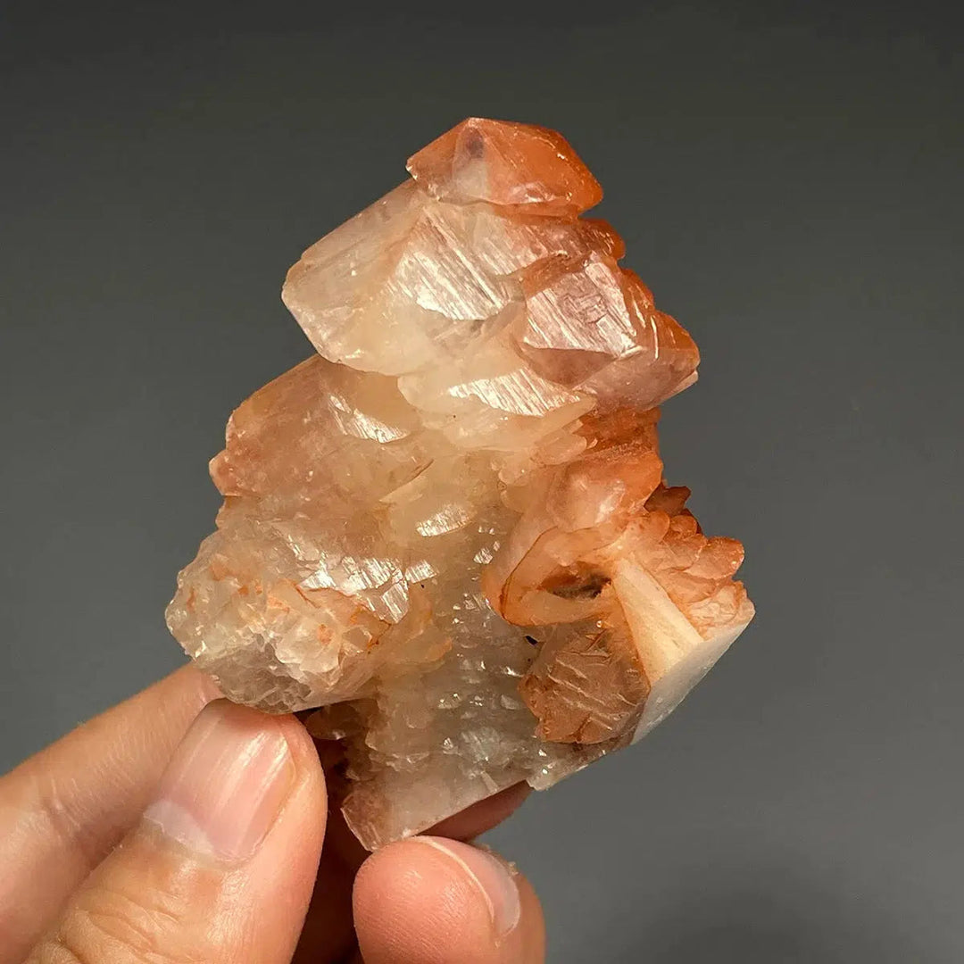 Natural Calcite Poker Chip Cluster