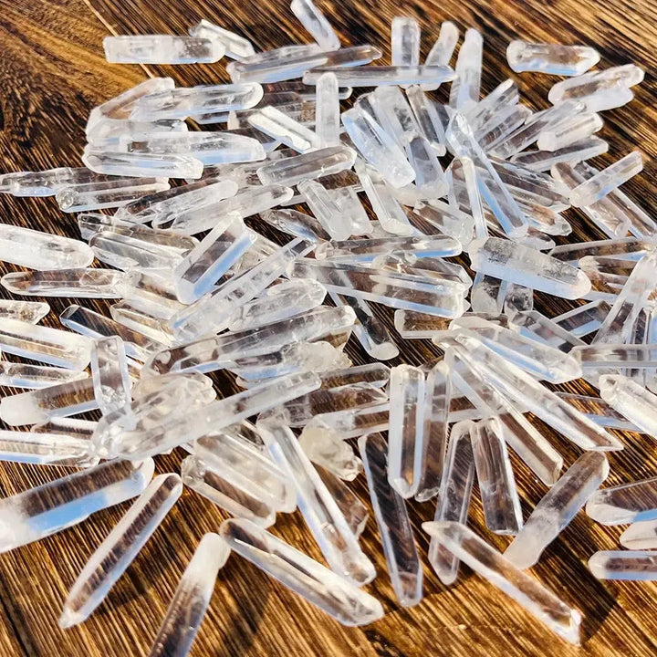 Natural Clear Quartz Small Rough Raw Crystal Points