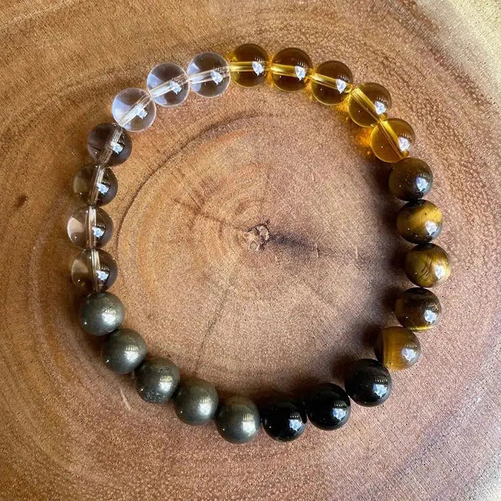 Natural Crystal Bracelet for Protection, Fertility, Self-Love, Empath Protection