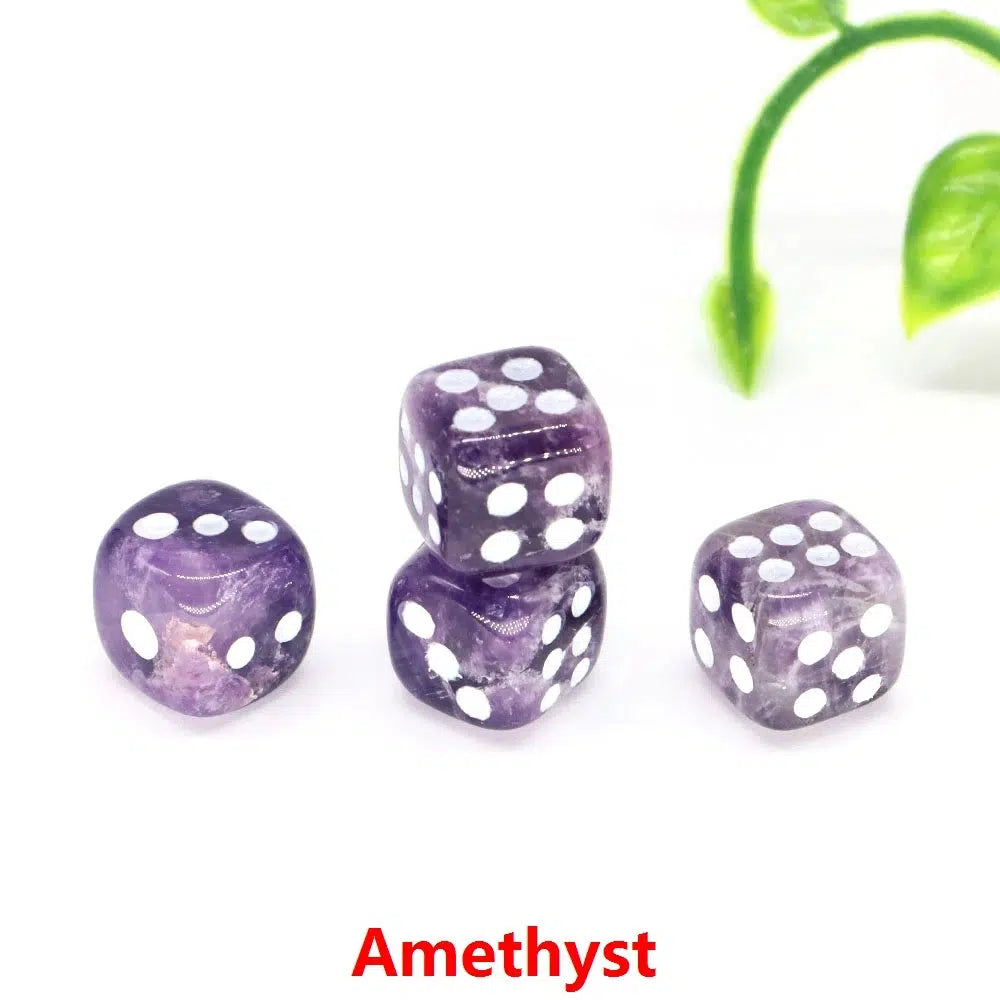 Natural Crystal Dice