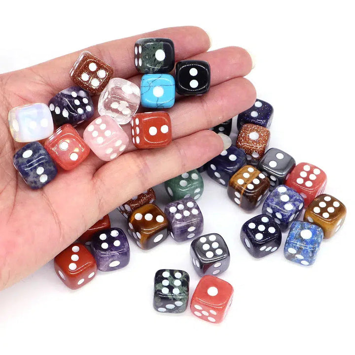 Natural Crystal Dice