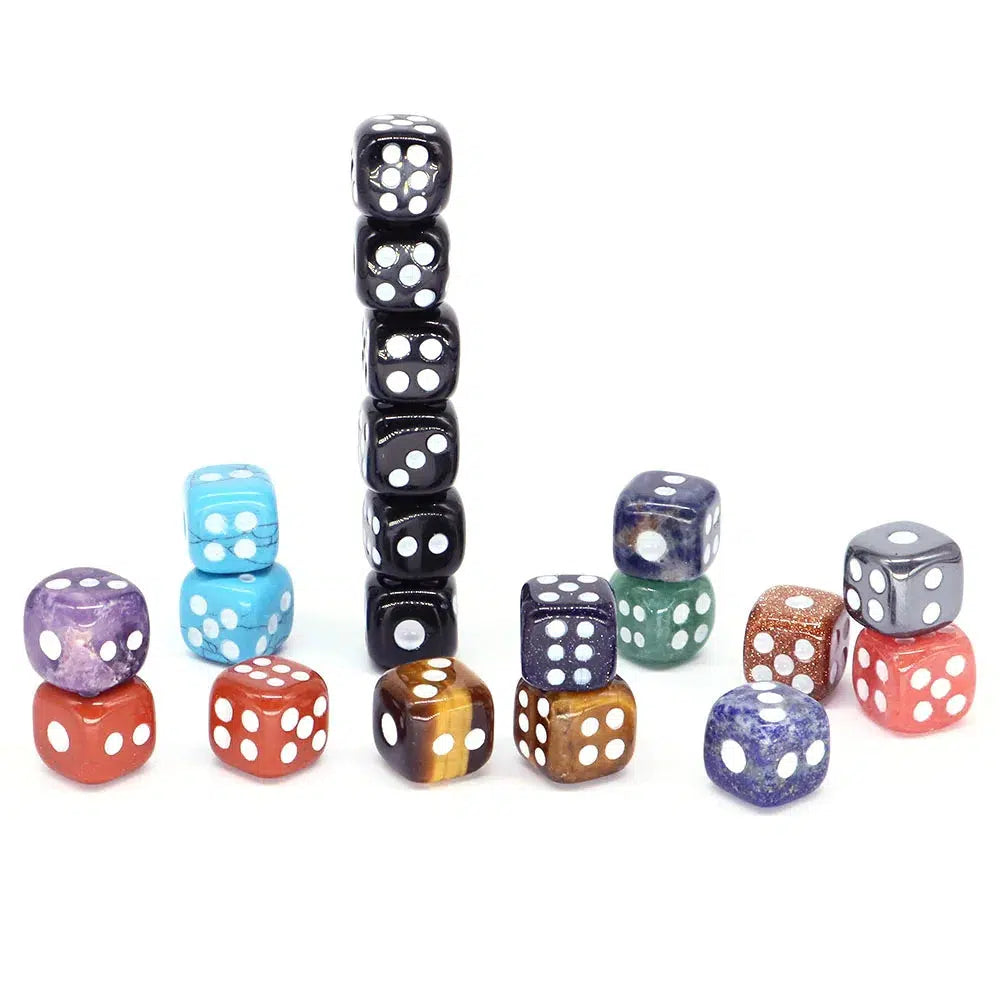 Natural Crystal Dice