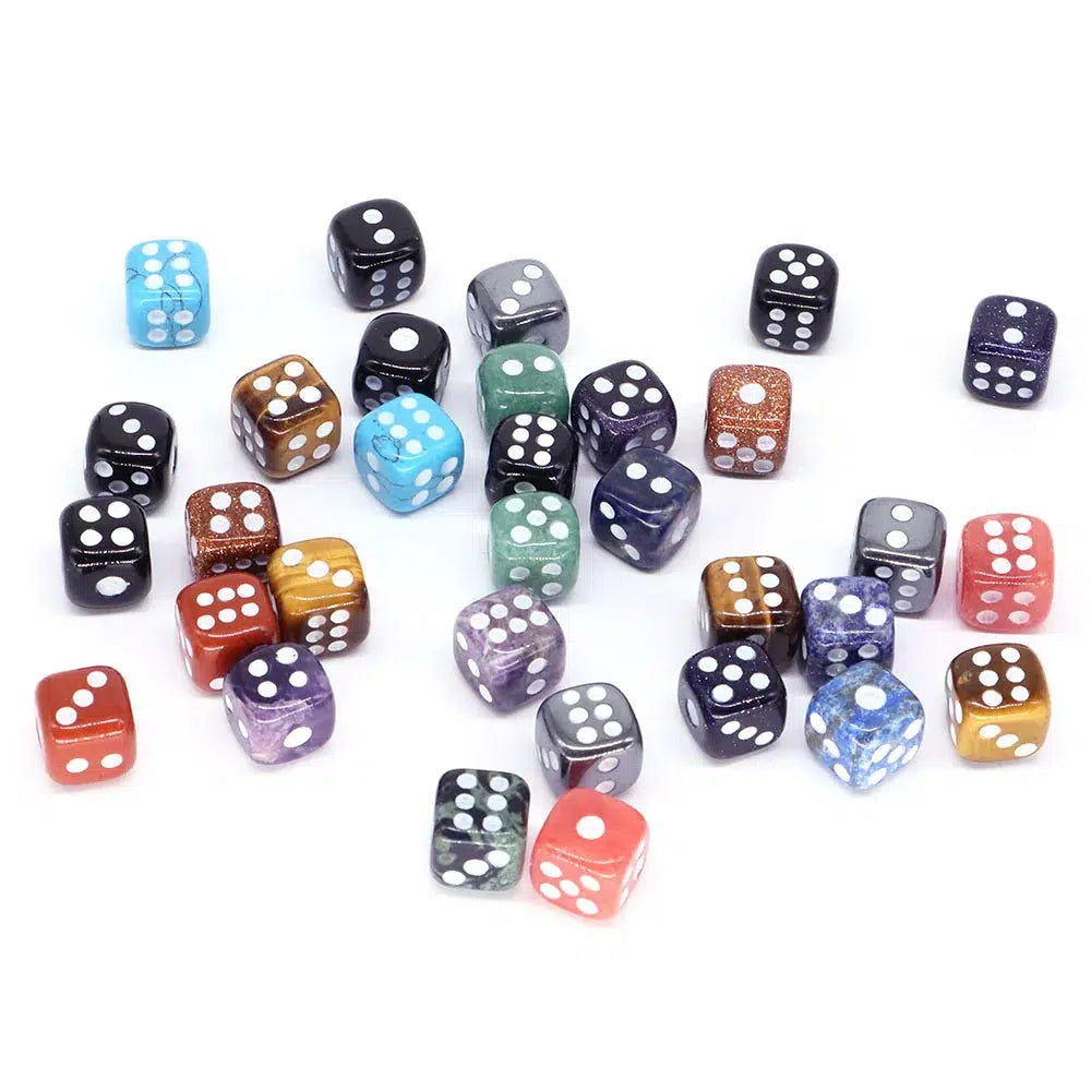 Natural Crystal Dice