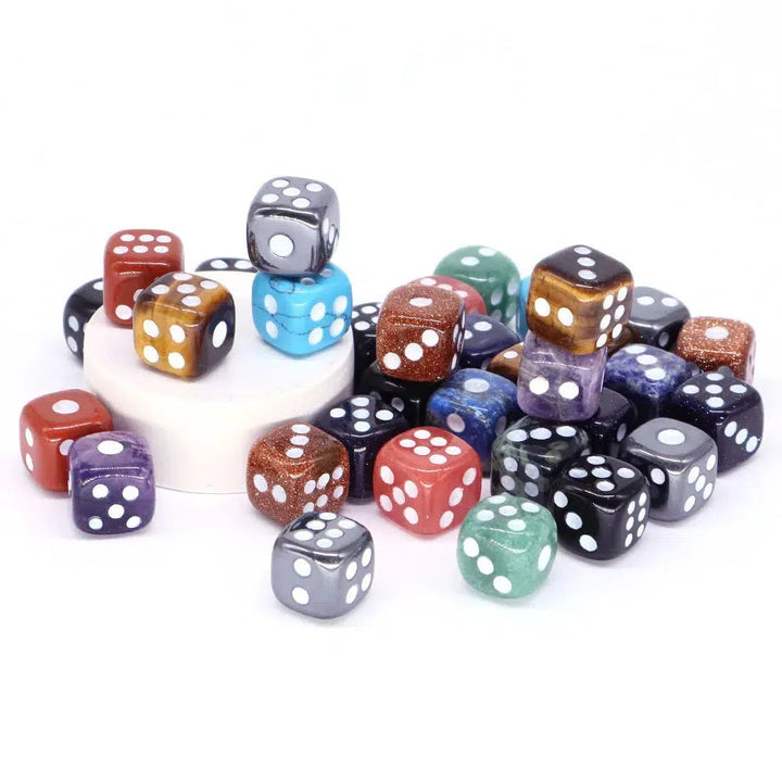 Natural Crystal Dice