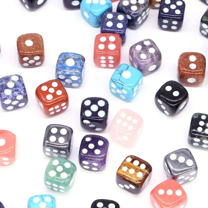 Natural Crystal Dice