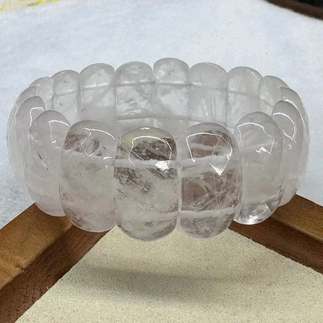 Natural Crystal Faceted Bracelets in 17 Materials