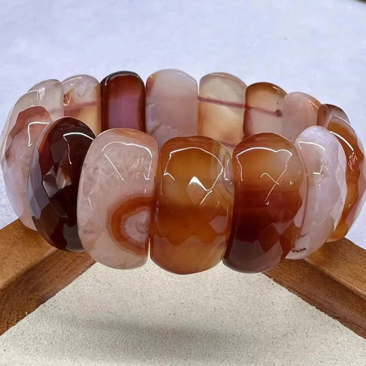 Natural Crystal Faceted Bracelets in 17 Materials