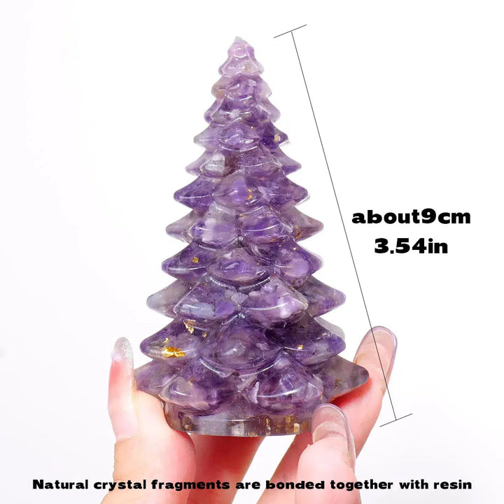 Natural Crystal Gravel Christmas Tree