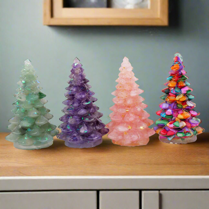 Natural Crystal Gravel Christmas Tree