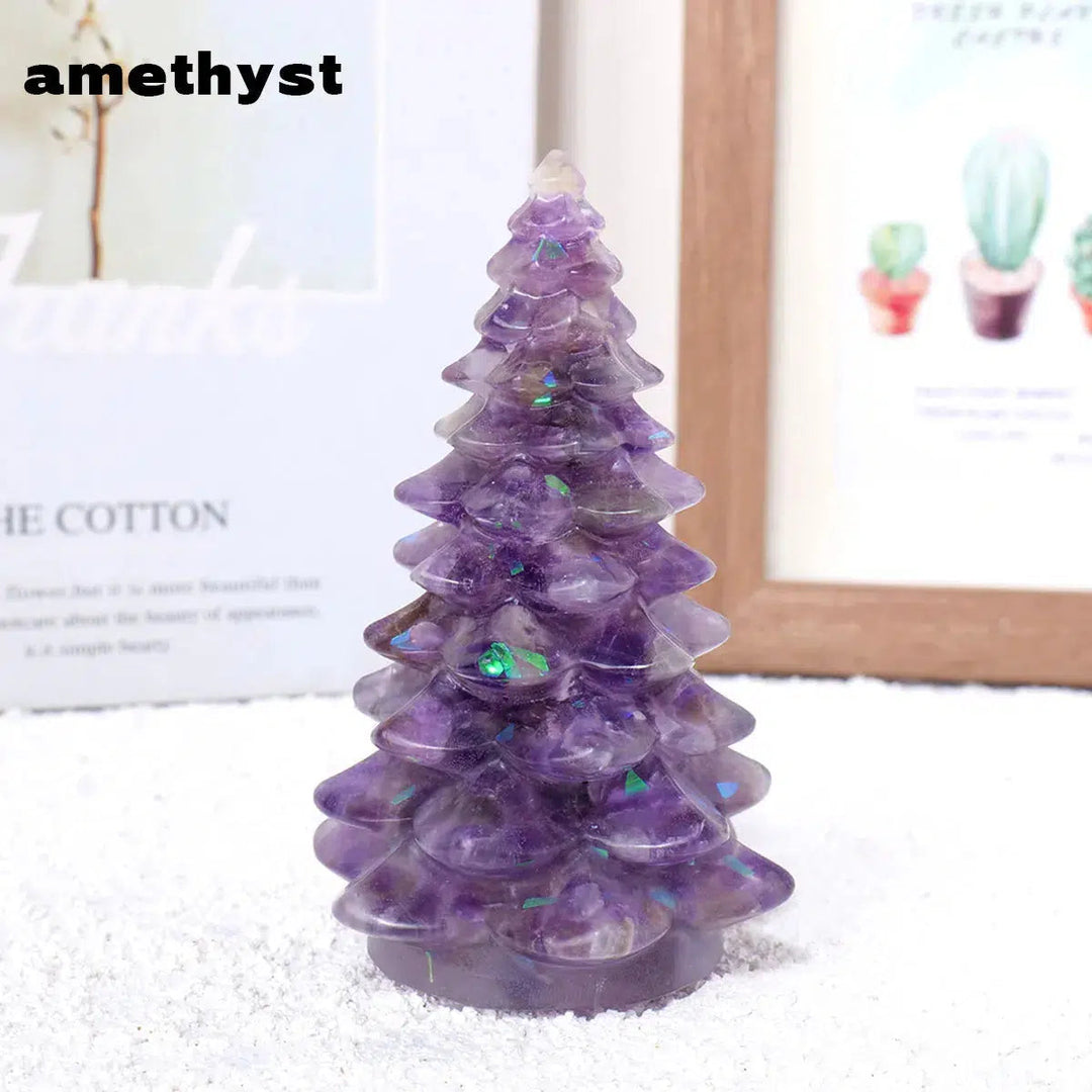 Natural Crystal Gravel Christmas Tree