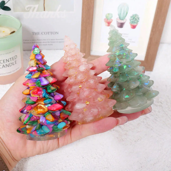 Natural Crystal Gravel Christmas Tree