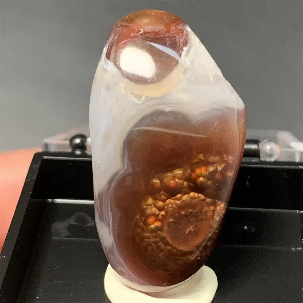 Natural Fire Agate Specimen