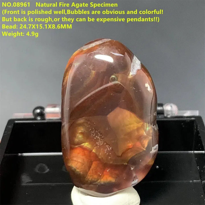 Natural Fire Agate Specimen