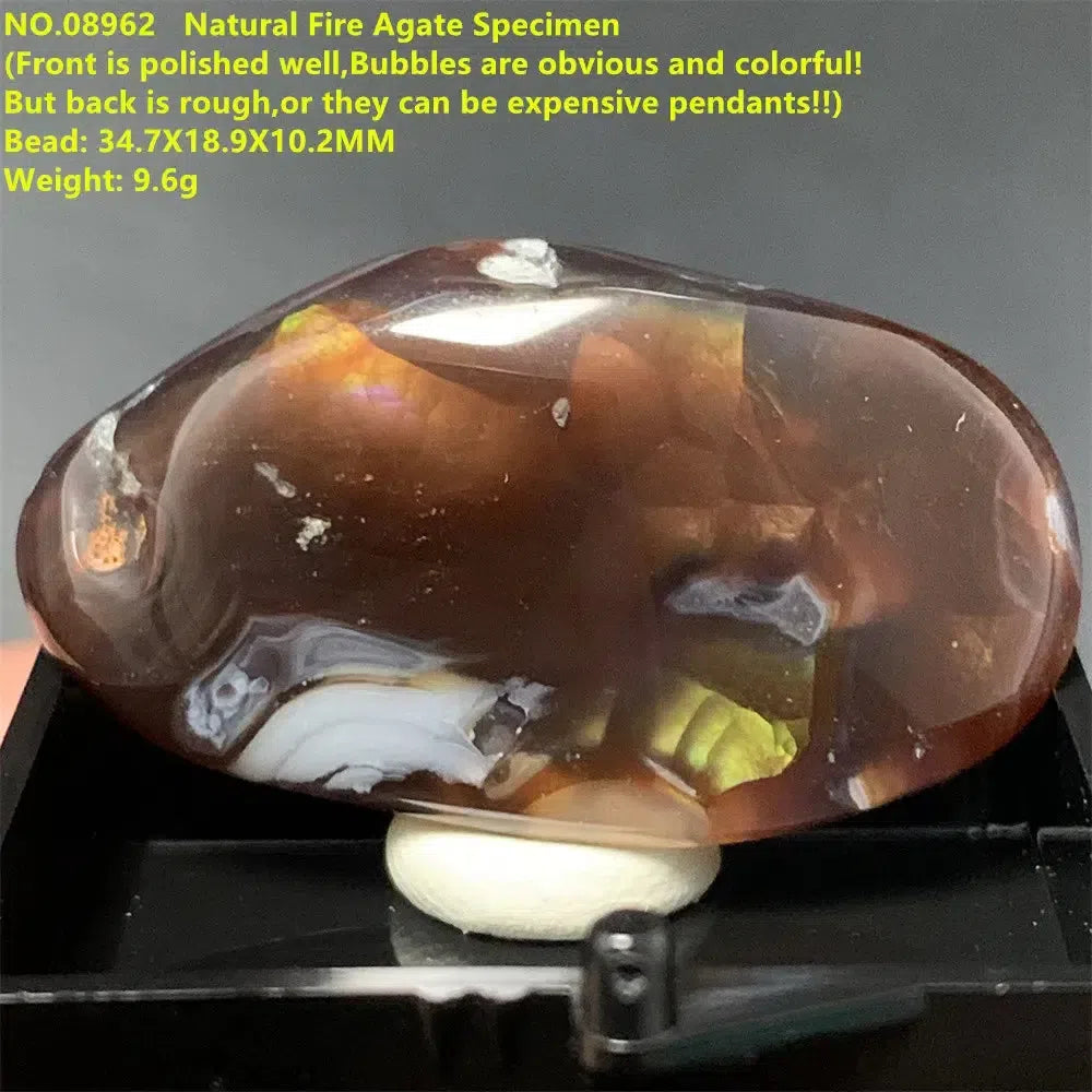 Natural Fire Agate Specimen