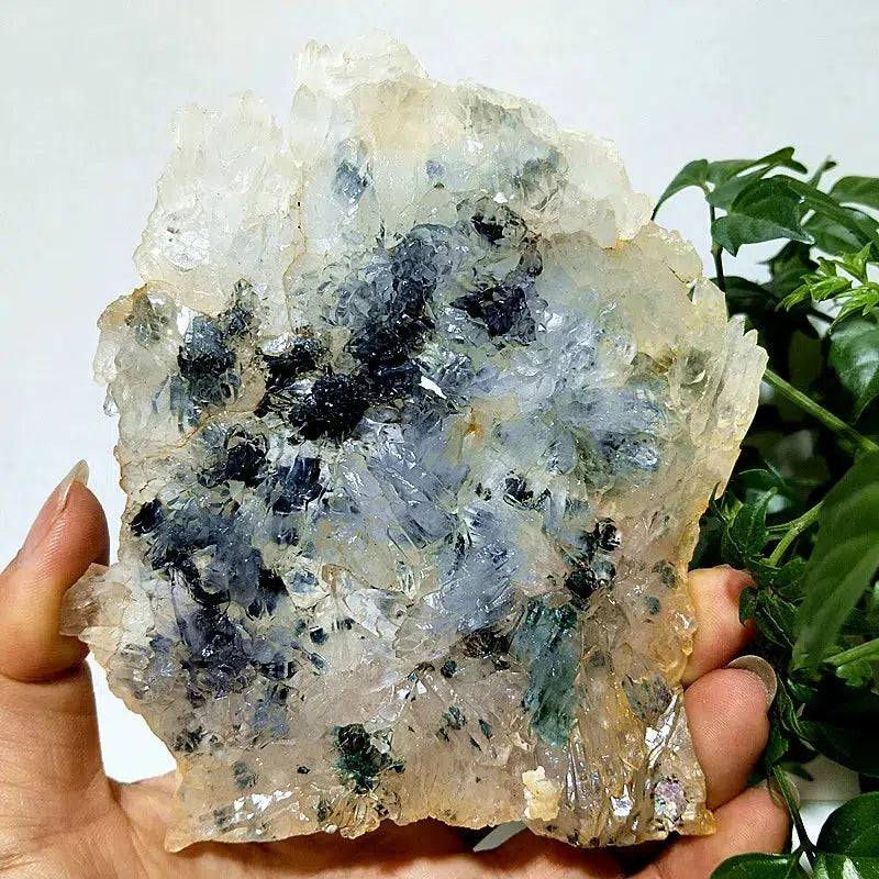 Natural Fluorite Crystal Cluster