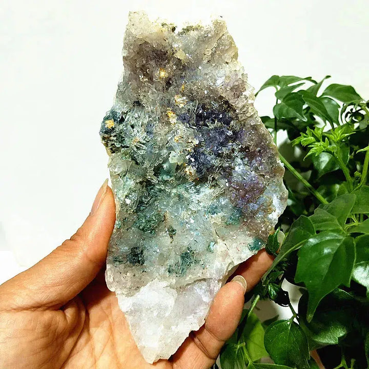 Natural Fluorite Crystal Cluster