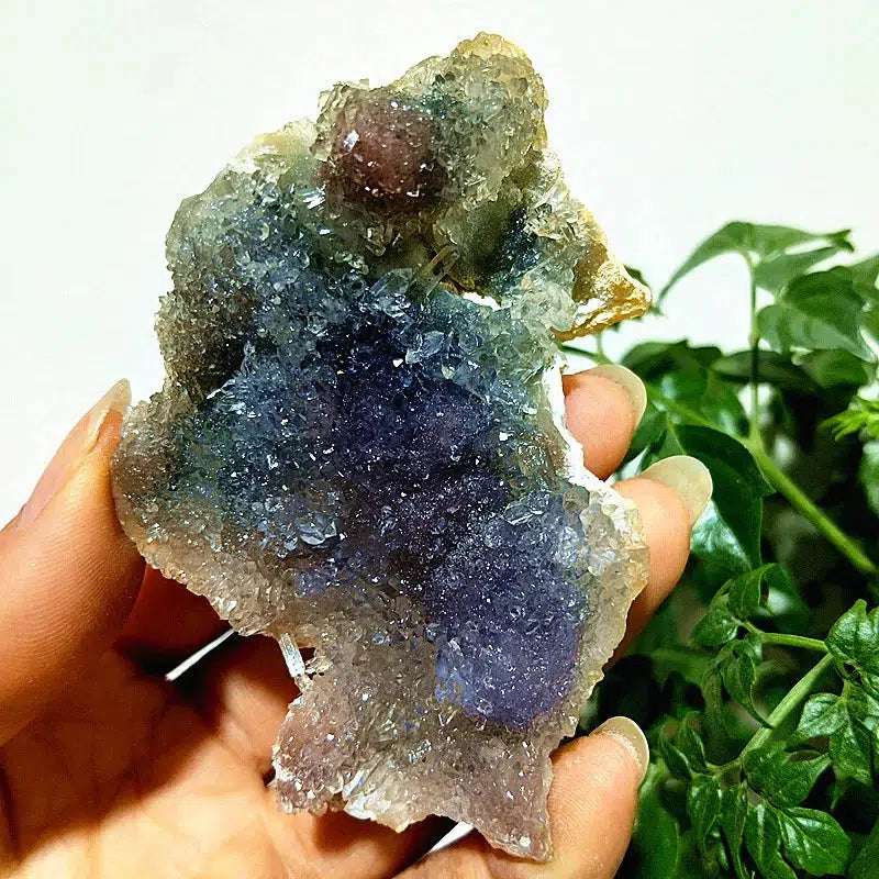 Natural Fluorite Crystal Cluster