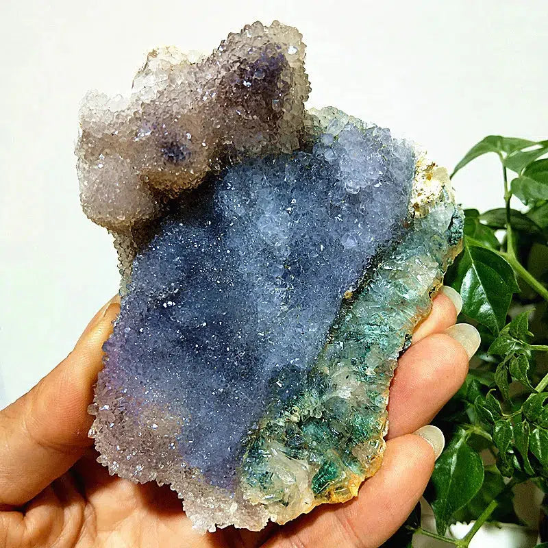 Natural Fluorite Crystal Cluster