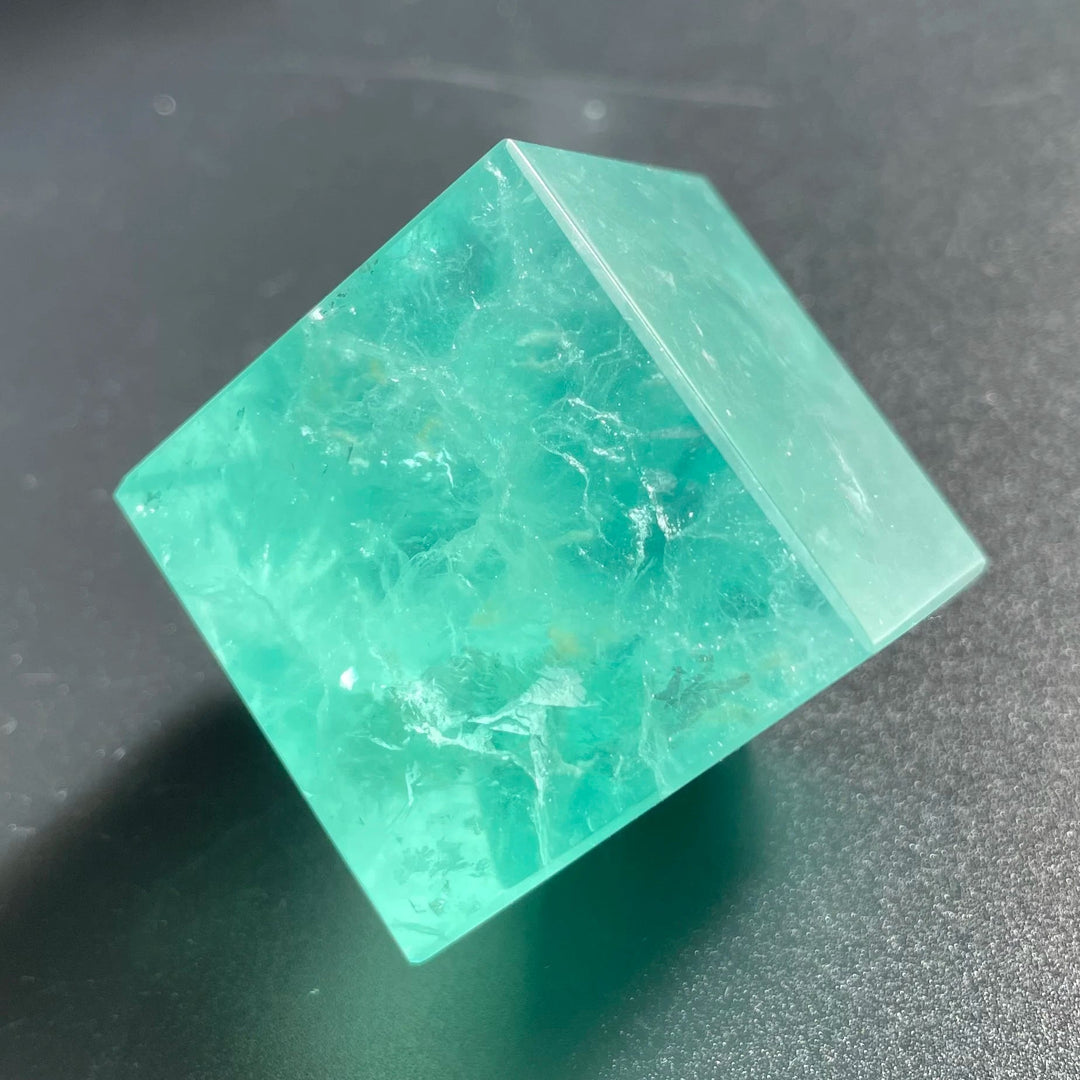 Natural Fluorite Cube