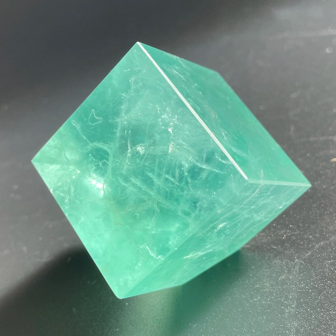 Natural Fluorite Cube