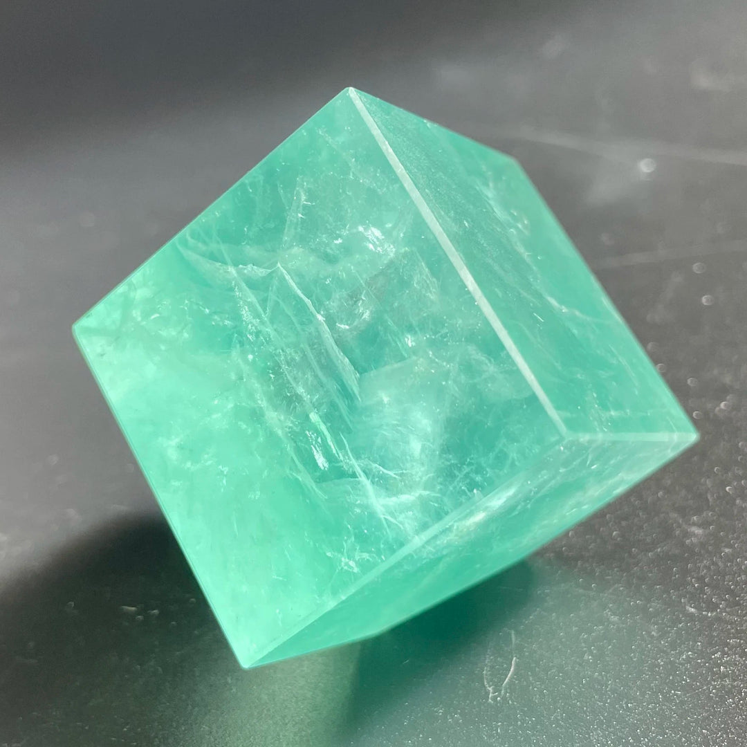 Natural Fluorite Cube