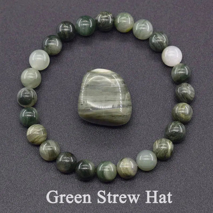 Natural Gemstone Stretch Bracelets - 37 Materials, 170mm