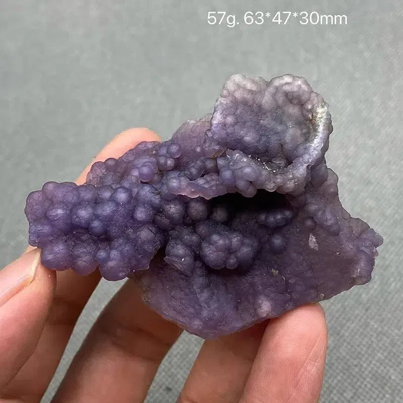 Natural Grape Agate Cluster