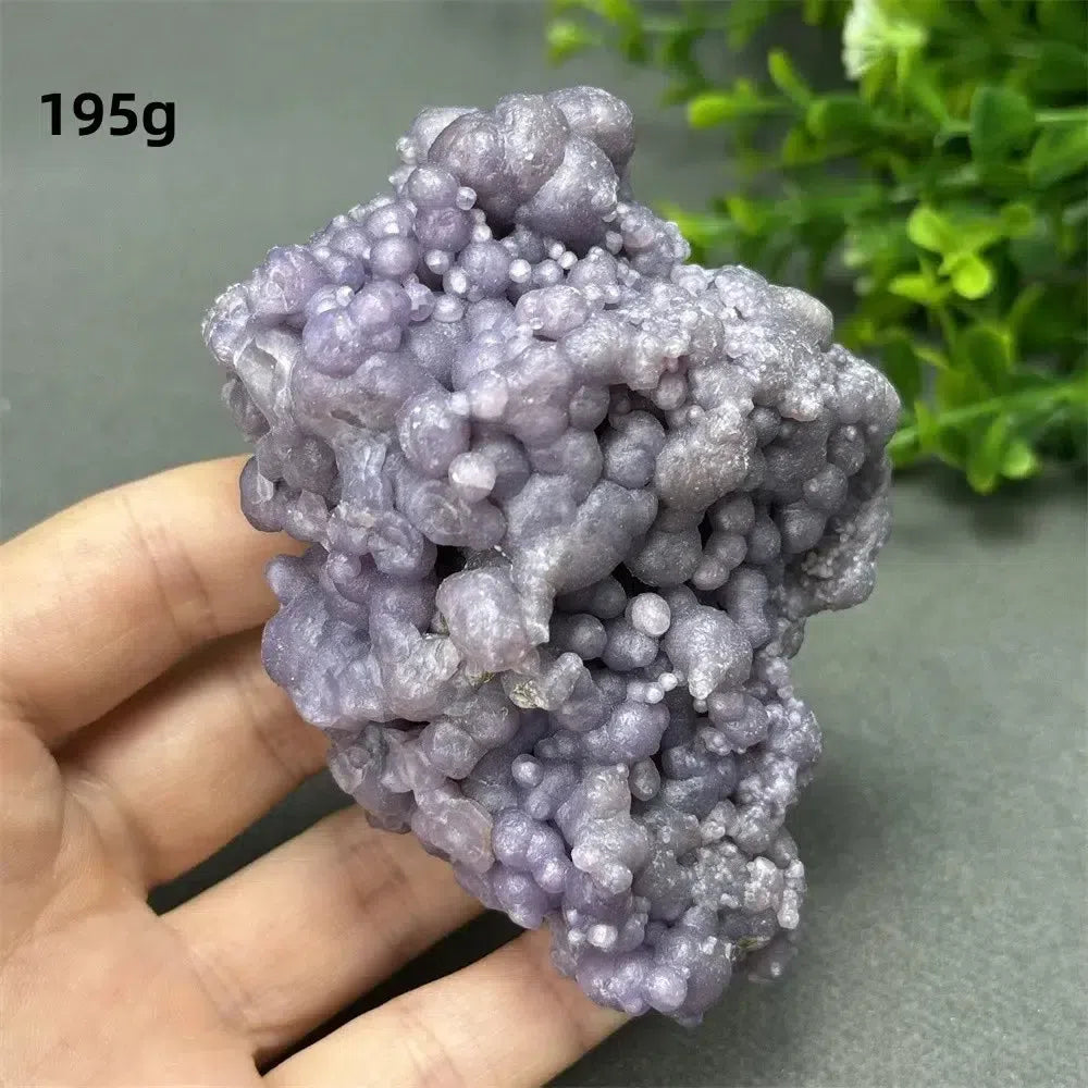 Natural Grape Agate Cluster