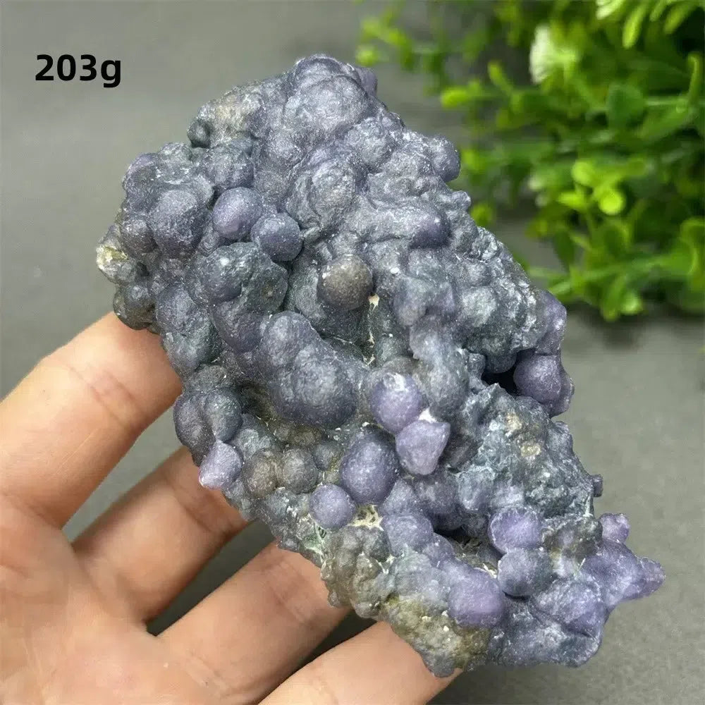 Natural Grape Agate Cluster