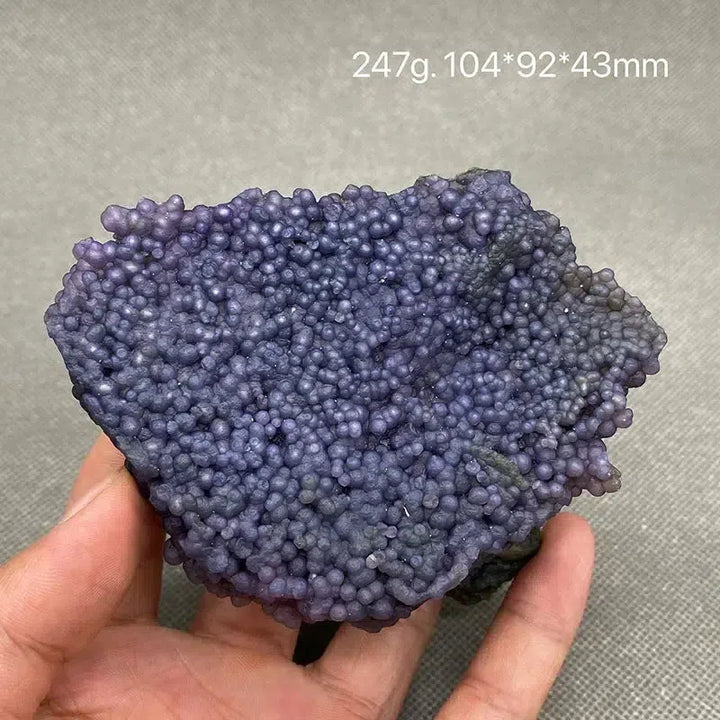 Natural Grape Agate Cluster