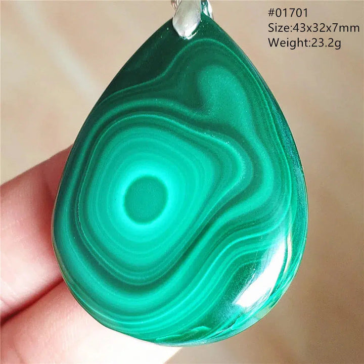 Natural Green Malachite Pendant